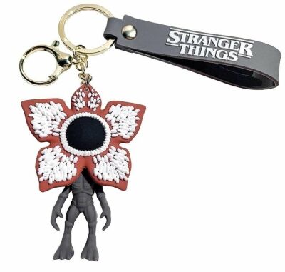 Брелок подвеска на рюкзак Stranger Things Demogorgon 3D Keychain Очень странные дела Демогоргон