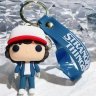 Брелок подвеска на рюкзак Stranger Things Dustin 3D Keychain Очень странные дела Дастин