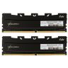 Модуль памяти для компьютера DDR4 16GB (2x8GB) 3200 MHz Black Kudos eXceleram (EKBLACK4163222AD)