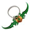 Брелок World of Warcraft Warglaive Of Azzinoth Боевые глефы Аззинота 7 см.