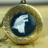 Медальйон Game of Thrones Stark Wolf # 2 (White)