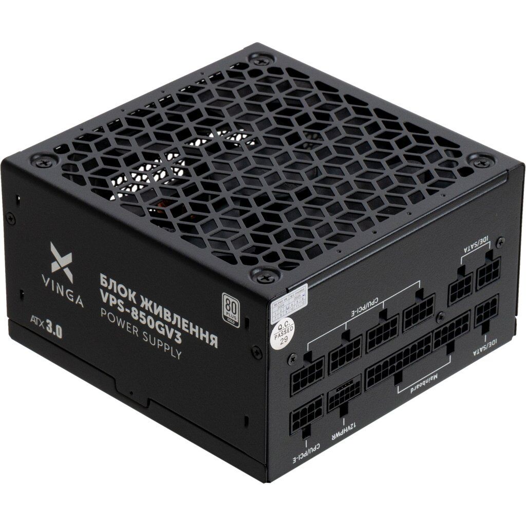 Блок питания Vinga 850W (VPS-850GV3)