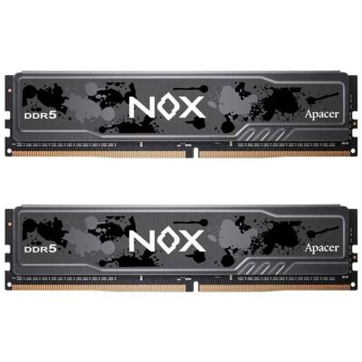 Модуль памяти для компьютера DDR5 32GB (2x16GB) 5600 MHz NOX Apacer (AH5U32G56C522MBAA-2)