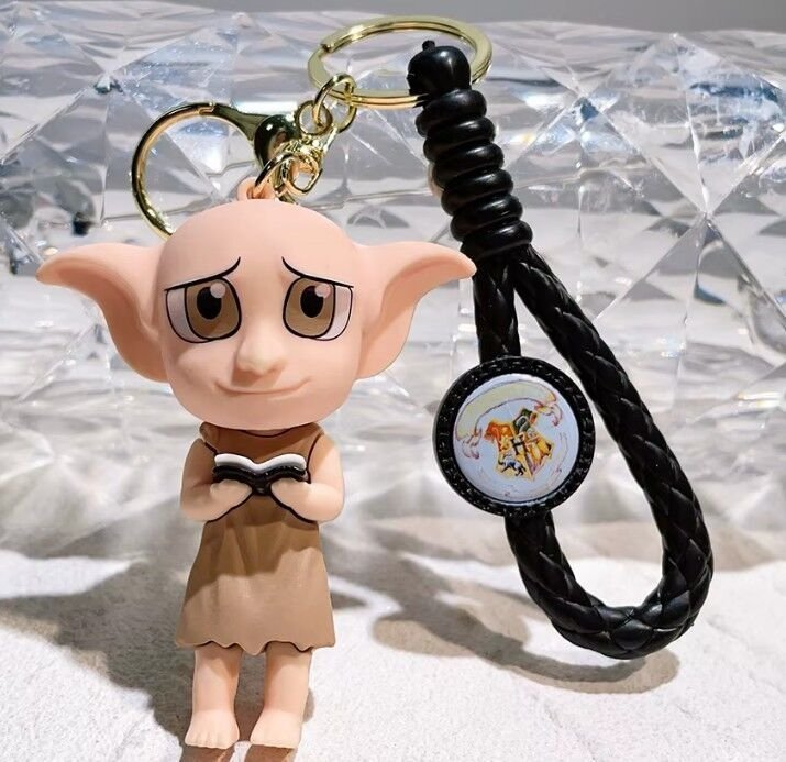 Брелок подвеска на рюкзак Harry Potter Dobby 3D Keychain Backpack Добби 2