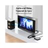 Конвертор HDMI to RCA Metal Type black Vention (AEEB0)