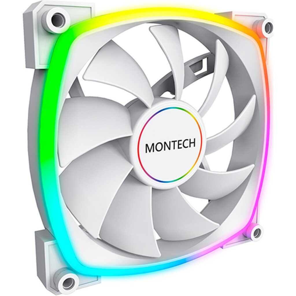 Кулер для корпуса MONTECH RX140 PWM WHITE