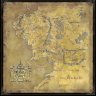 Пазл Noble Collection Lord of The Rings Map of Middle Earth Puzzle Властелин колец Карта Средиземья 1000 шт.