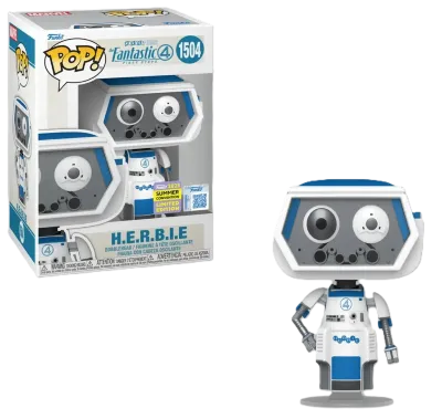 Фігурка Funko Marvel: Fantastic Four: HERBIE фанко Г.Є.Р.Б.І. (Exclusive) 1504