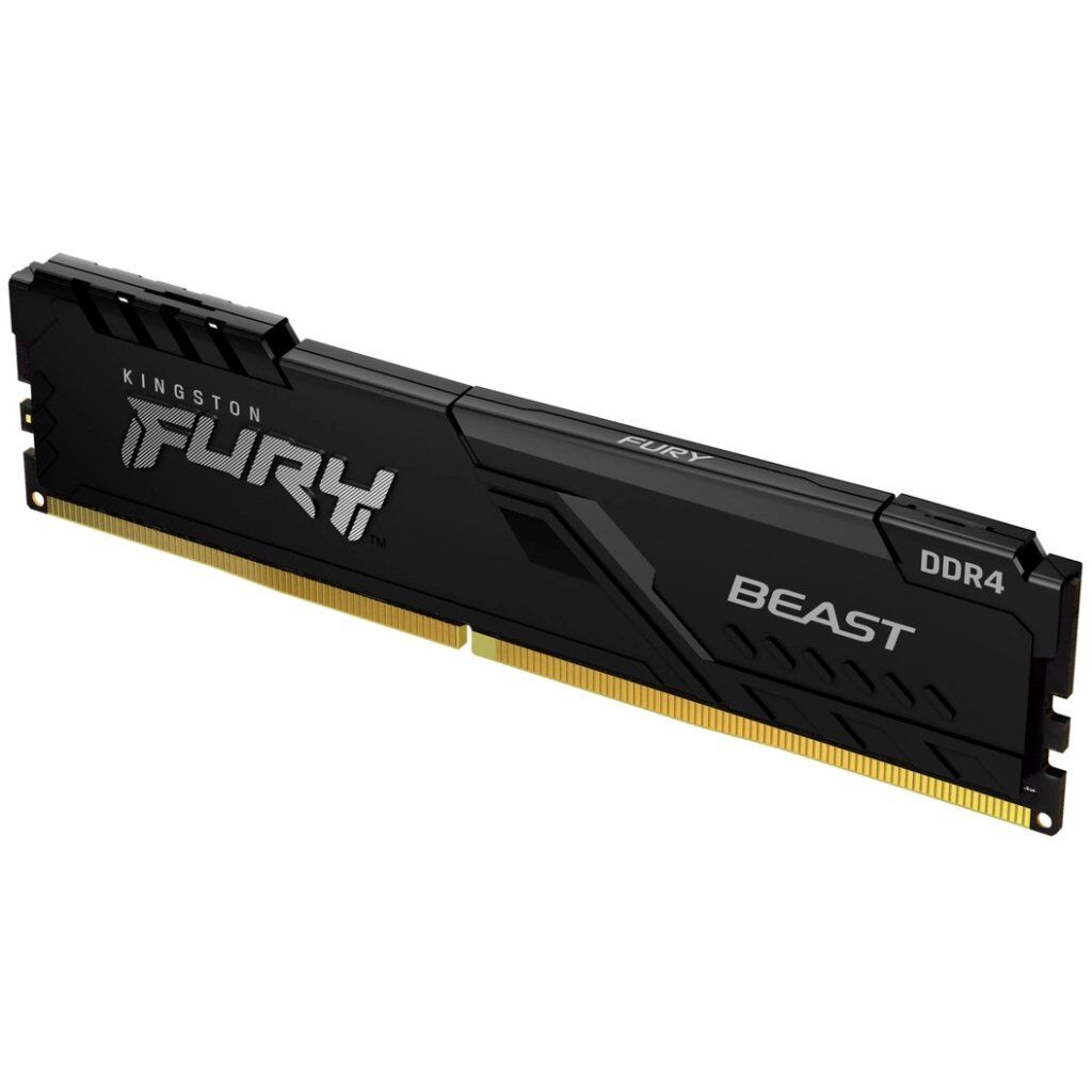 Модуль памяти для компьютера DDR4 16GB 3200 MHz Fury Beast Black Kingston Fury (ex.HyperX) (KF432C16BB1/16)