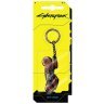 Брелок JINX Cyberpunk 2077 Rev It Up Metal Keychain