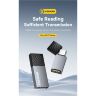 Считыватель флеш-карт Essager USB-C + USB-A to Micro SD black (EDKTF-QW0G-P)