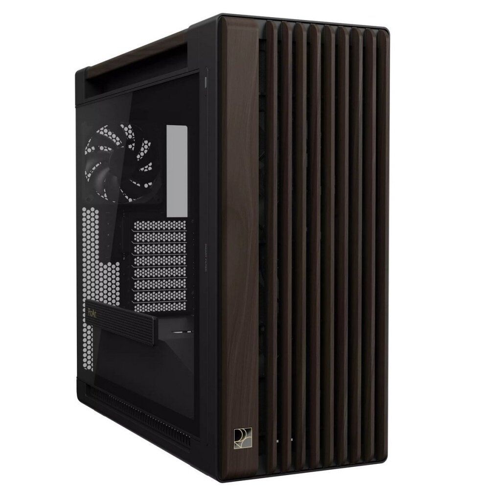 Корпус для ПК ASUS ProArt PA602 Walnut Wood Tempered Glass Modern Black (90DC00J0-B09030)