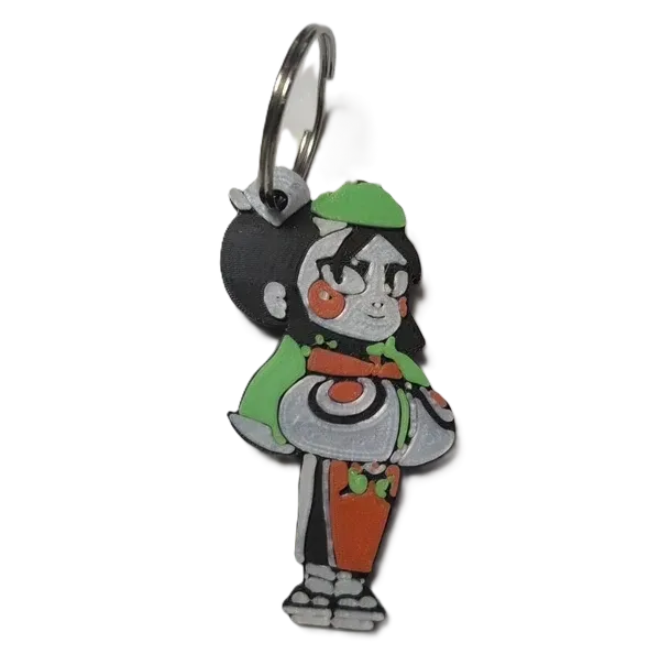 Брелок Brawl Stars Keychain Бравл старс ABS пластик Kaze 5 см.