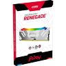 Модуль памяти для компьютера DDR5 32GB (2x16GB) 8000 MHz Renegade RGB White XMP Kingston Fury (ex.HyperX) (KF580C38RWAK2-32)